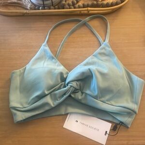 Thrice Societe studio twist front bra